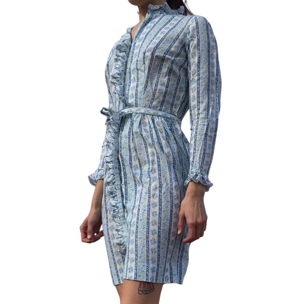 1970s button down dress